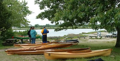 Some of the boats on shore (photo by Bobby Curtis)