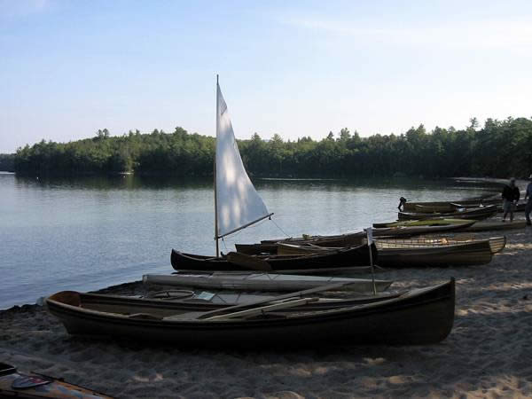 Row boats, baidarkas, sailing canoes, and geodesic boats all made an appearance.
