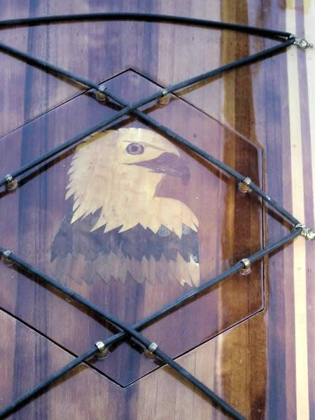Ralph Caverly's eagle.