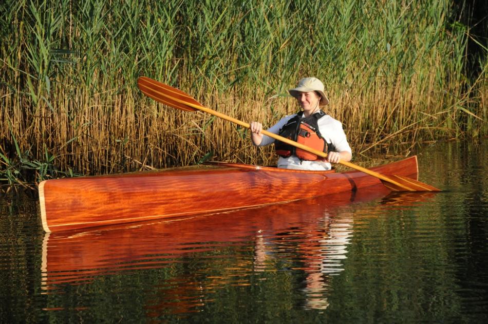 mahogany kayak